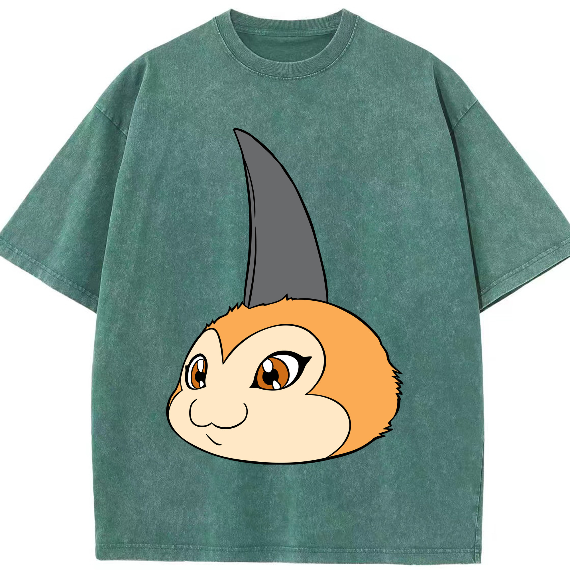 （画像用） Digimon デジタルモンスター/デジモン 綿100% ヴィンテージ風 半袖Tシャツ（フロントプリント）